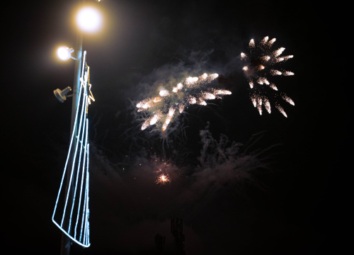 Đardin je i za doček Nove godine bio pun, a vatromet je dodatno začinio stvar