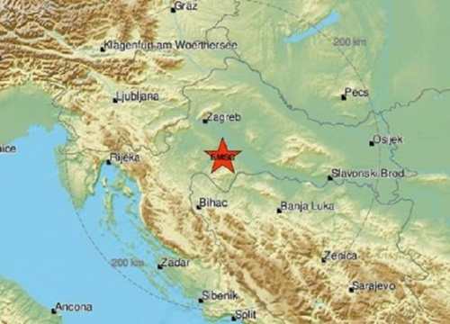 Još jedan potres kod Petrinje: Uređaji izmjerili magnitudu 2,5