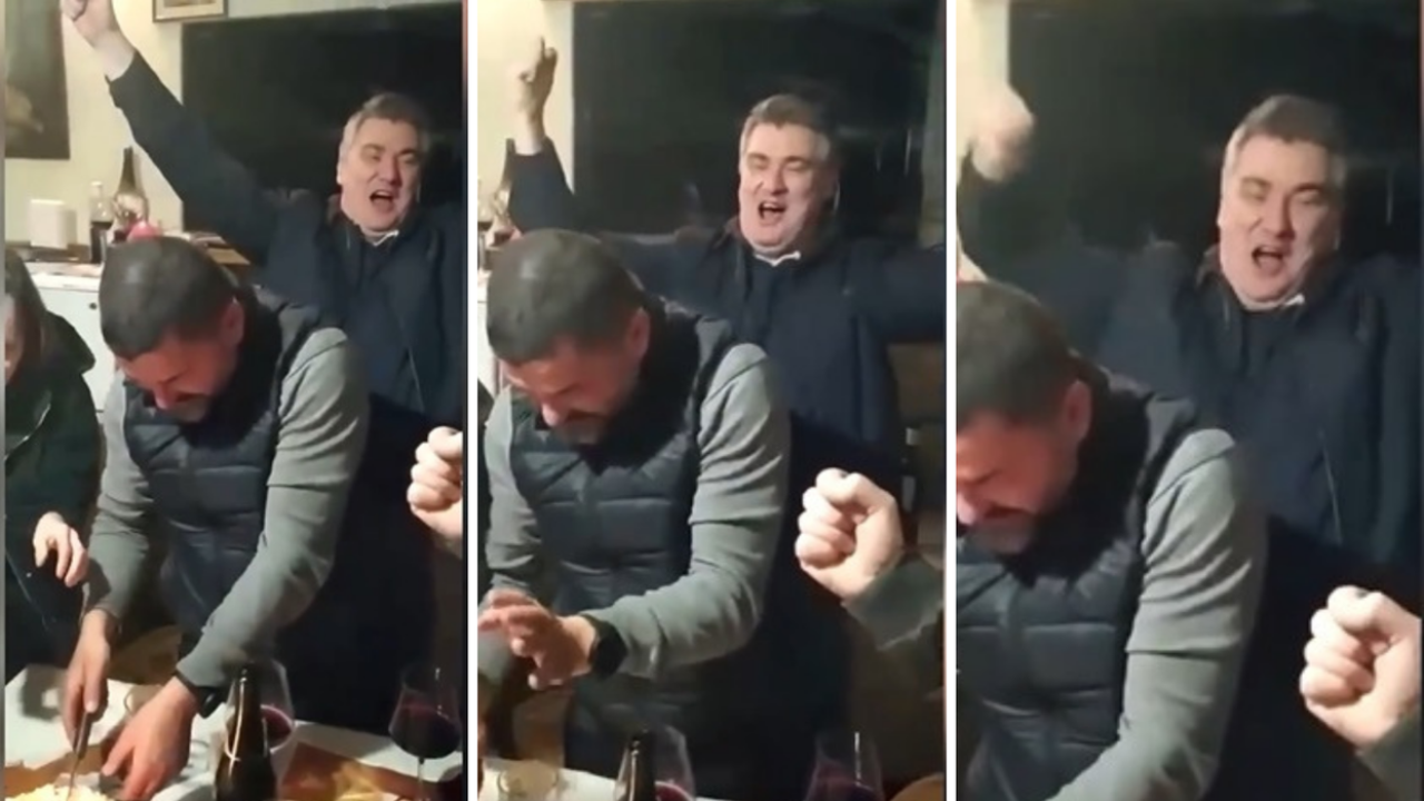 Milanović se 'outao' kao estradna zvijezda: Pogledajte kako u deliriju pjeva kod rođaka Ante u Glavicama