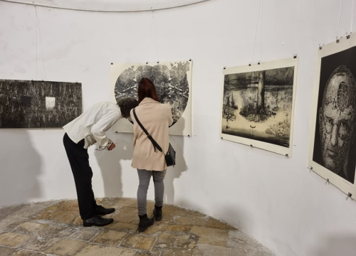 Fotografija 16 - U Galeriji sv. Krševana suvremena japanska tehnika 32 HANGA: 'Ova izložba je jedan most između Šibenika i Tokija'