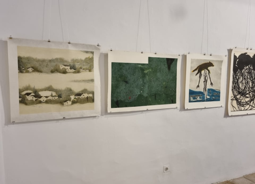 Fotografija 22 - U Galeriji sv. Krševana suvremena japanska tehnika 32 HANGA: 'Ova izložba je jedan most između Šibenika i Tokija'