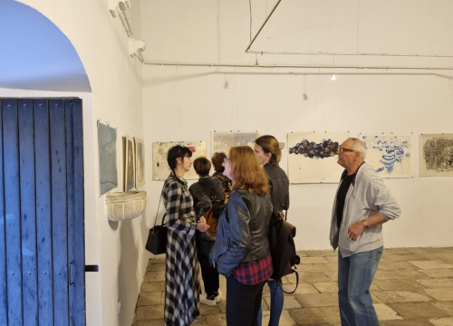 Fotografija 18 - U Galeriji sv. Krševana suvremena japanska tehnika 32 HANGA: 'Ova izložba je jedan most između Šibenika i Tokija'