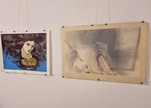 Fotografija 24 - U Galeriji sv. Krševana suvremena japanska tehnika 32 HANGA: 'Ova izložba je jedan most između Šibenika i Tokija'