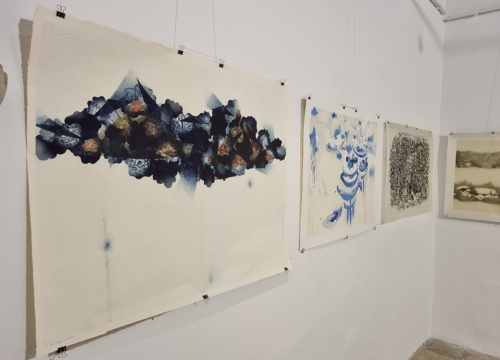 Fotografija 23 - U Galeriji sv. Krševana suvremena japanska tehnika 32 HANGA: 'Ova izložba je jedan most između Šibenika i Tokija'