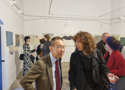 Fotografija 19 - U Galeriji sv. Krševana suvremena japanska tehnika 32 HANGA: 'Ova izložba je jedan most između Šibenika i Tokija'