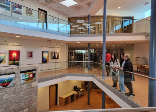 Fotografija 8 - U Galeriji sv. Krševana suvremena japanska tehnika 32 HANGA: 'Ova izložba je jedan most između Šibenika i Tokija'