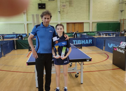 Fotografija 3 - Briljantan uspjeh mladih šibenskih stolnotenisačica u Krapini