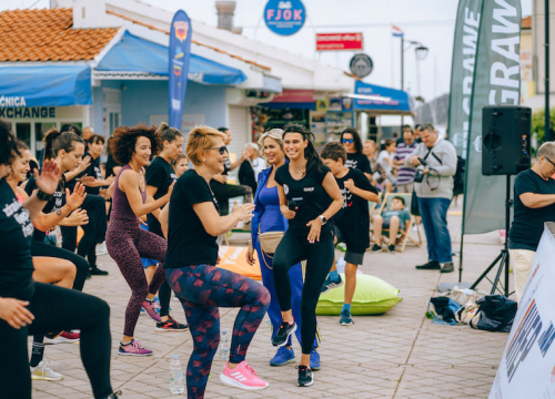 Fotografija 25 - Stotinu vježbača na tradicionalnom treningu Aktivne Hrvatske