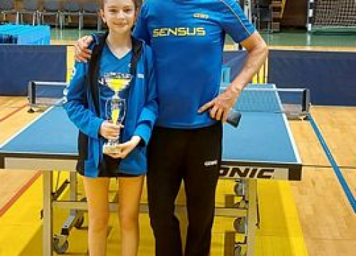 Fotografija 7 - Šibenska stolnotenisačica Franka Miškić na postolju u tri kategorije, trener Čular pozvan u reprezentaciju