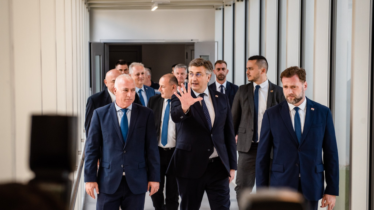 Premijer Plenković otvorio Veteranski centar u Šibeniku: 'Ovo izgleda moćno'