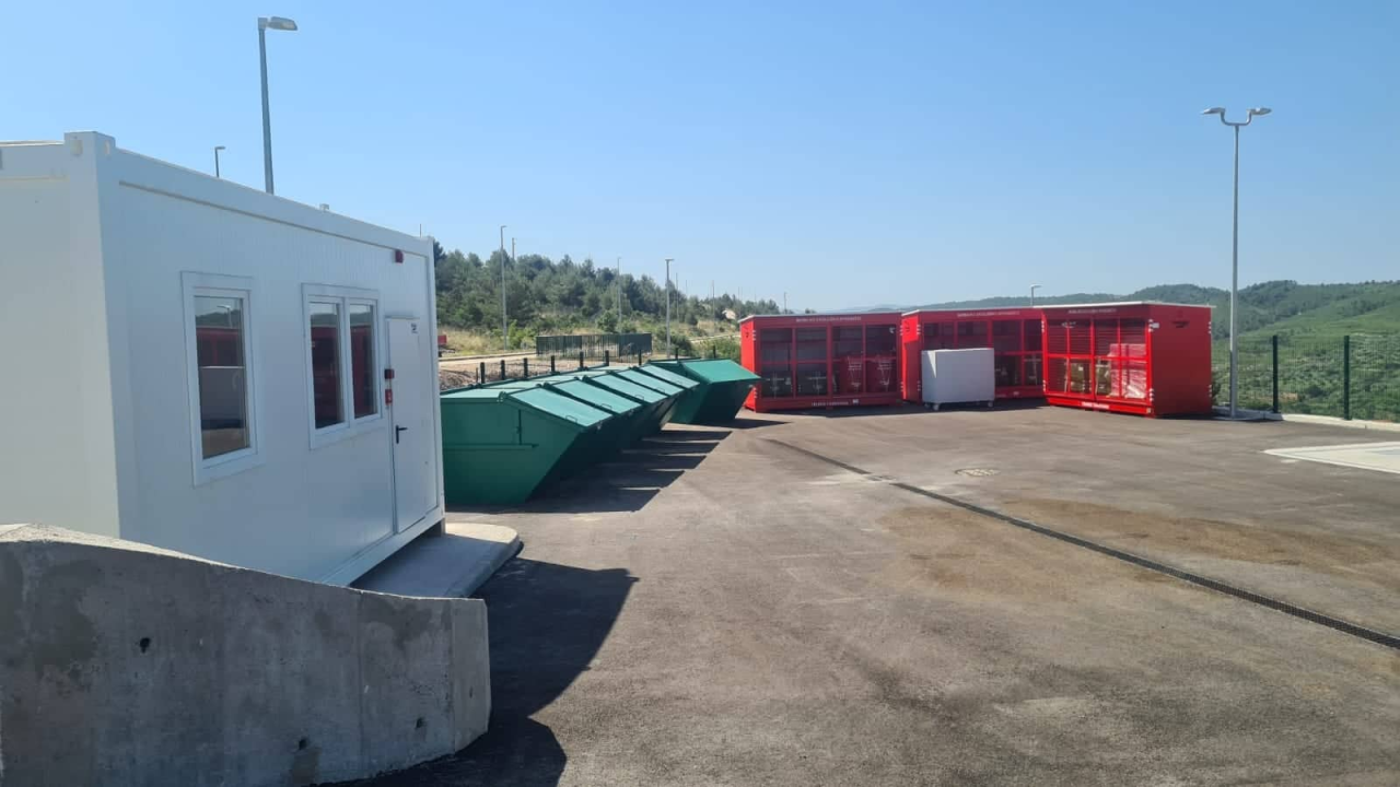 Završena izgradnja reciklažnog dvorišta Skradin vrijednog više od pet milijuna kuna