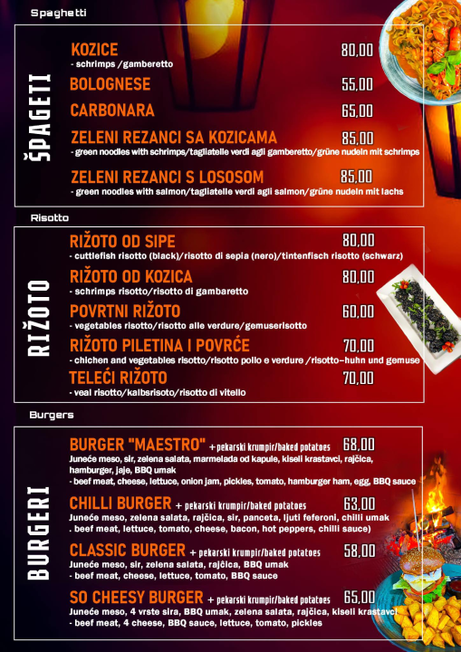 Maestro Food&Bar dostavlja vaša omiljena jela na kućnu adresu!