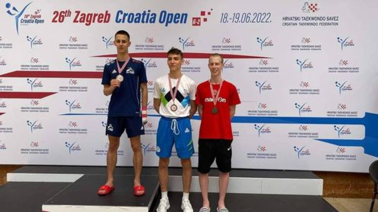 Taekwondo Croatia Open: Josip Teskera dominantno do zlata, Kristini Jakovljević prvi seniorski bodovi