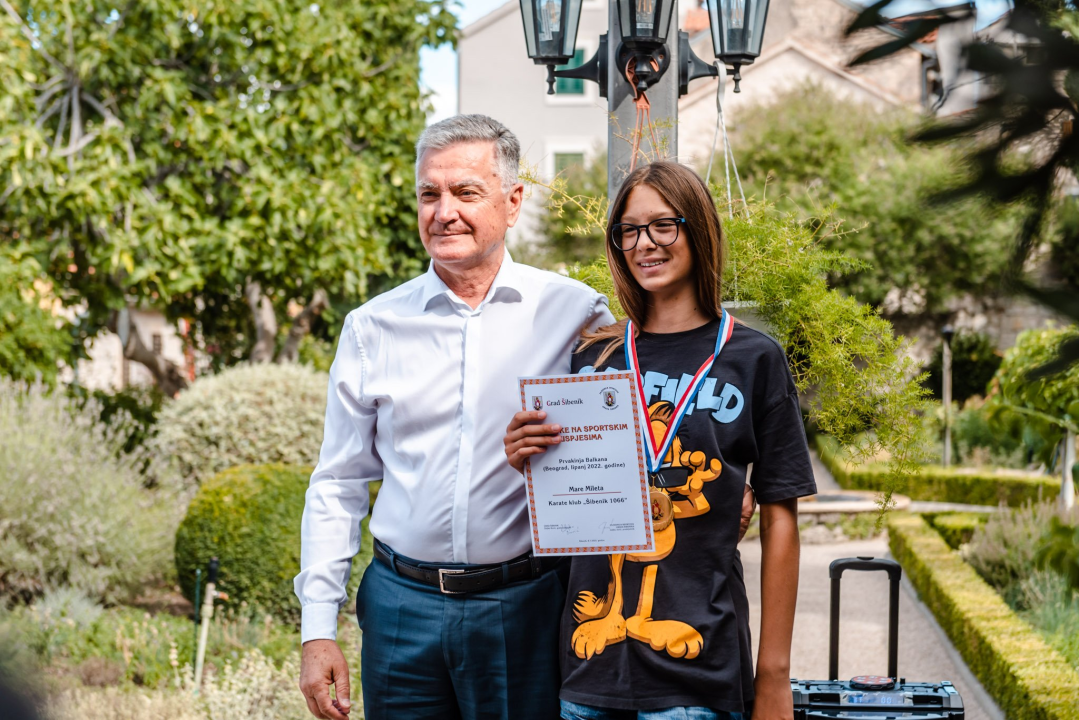 Dodijeljene medalje i priznanja šibenskim sportašima: 'Naravno da smo ponosni na svoj uspjeh'