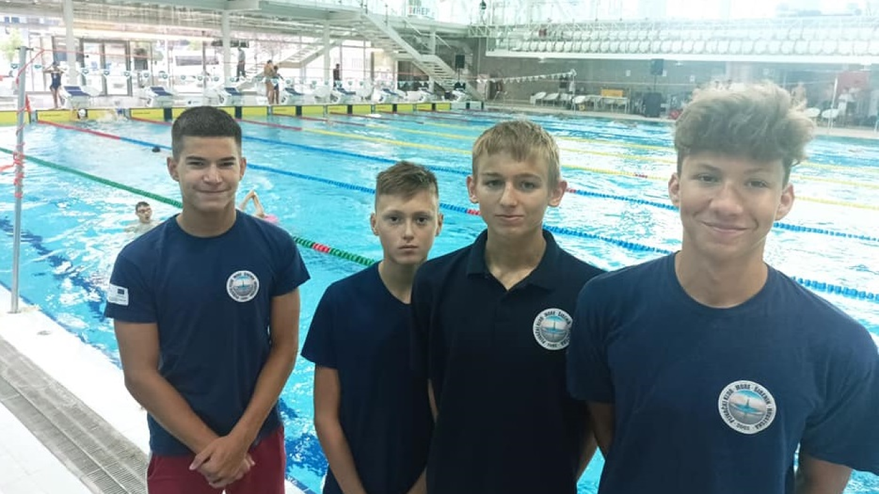 Plivači Mora na kadetskom PH: Lokas četvrti, štafeta 4x200 slobodno peta