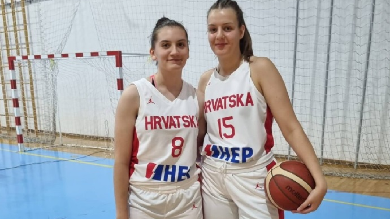 Šibenske košarkašice Ćuklin i Milković na juniorskom Europskom prvenstvu