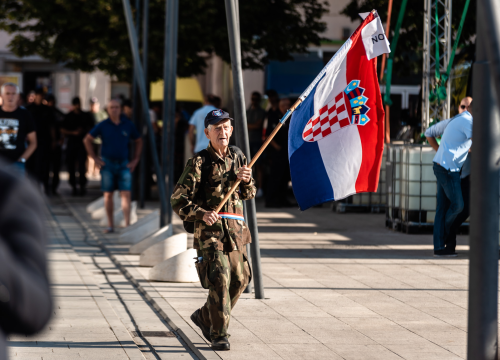 FOTO Đir po Kninu, petak 5. kolovoza