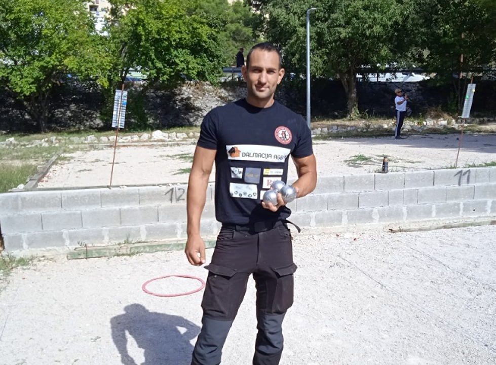 Miljenko Petrović iz PK Krešimirova grada prvak Hrvatske u petanci