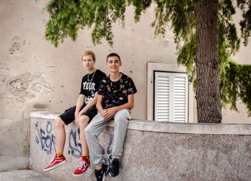 Fotografija 3 - Mladi šibenski glumci Mauro i Franko po povratku s festivala u San Sebastianu: 'Bilo je naporno i zabavno!'