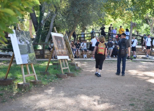 Fotografija 3 - Na Skradinskom buku otvorena izložba fotografija članova Foto kluba Šibenik