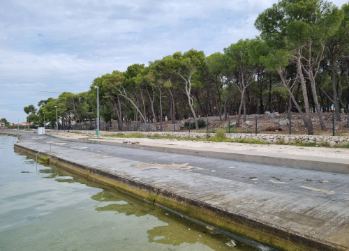 Sanacija plaže u Zablaću neće skoro: Grad raskinuo ugovor s izvođačem radova, traže novog