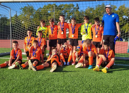 Fotografija 10 - Mladi nogometaši Šibenika (godište 2012.) osvojili turnir u Zadru, u finalu rutinski protiv Hajduka