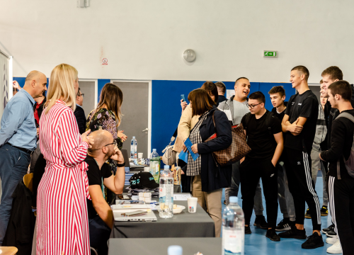 Fotografija 6 - Održan je Sajam poslodavaca u Industrijsko-obrtničkoj školi Šibenik!