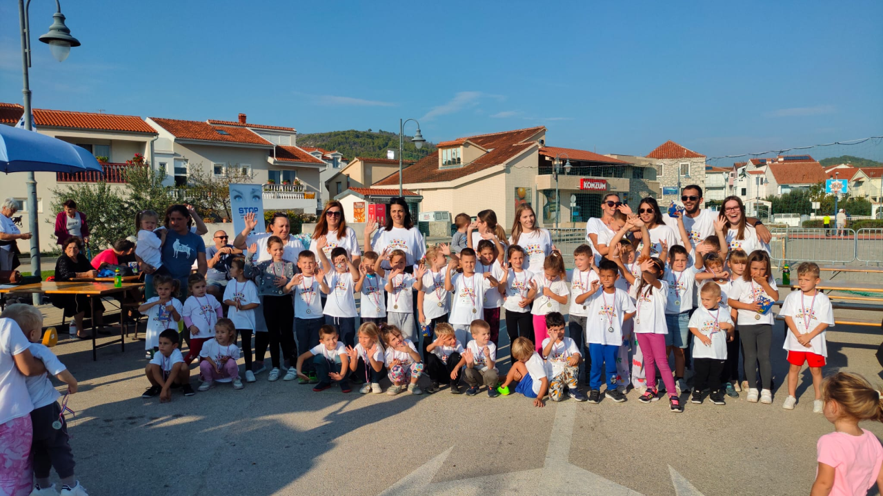 Dječji vrtić Maslina sudjelovao u manifestaciji Dan sporta i zdravlja