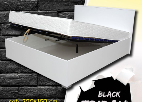 Fotografija 27 - Vrhunska Black Friday akcija u Hespu: Kupite krevet Malmo s madracem Dream po odličnoj cijeni!