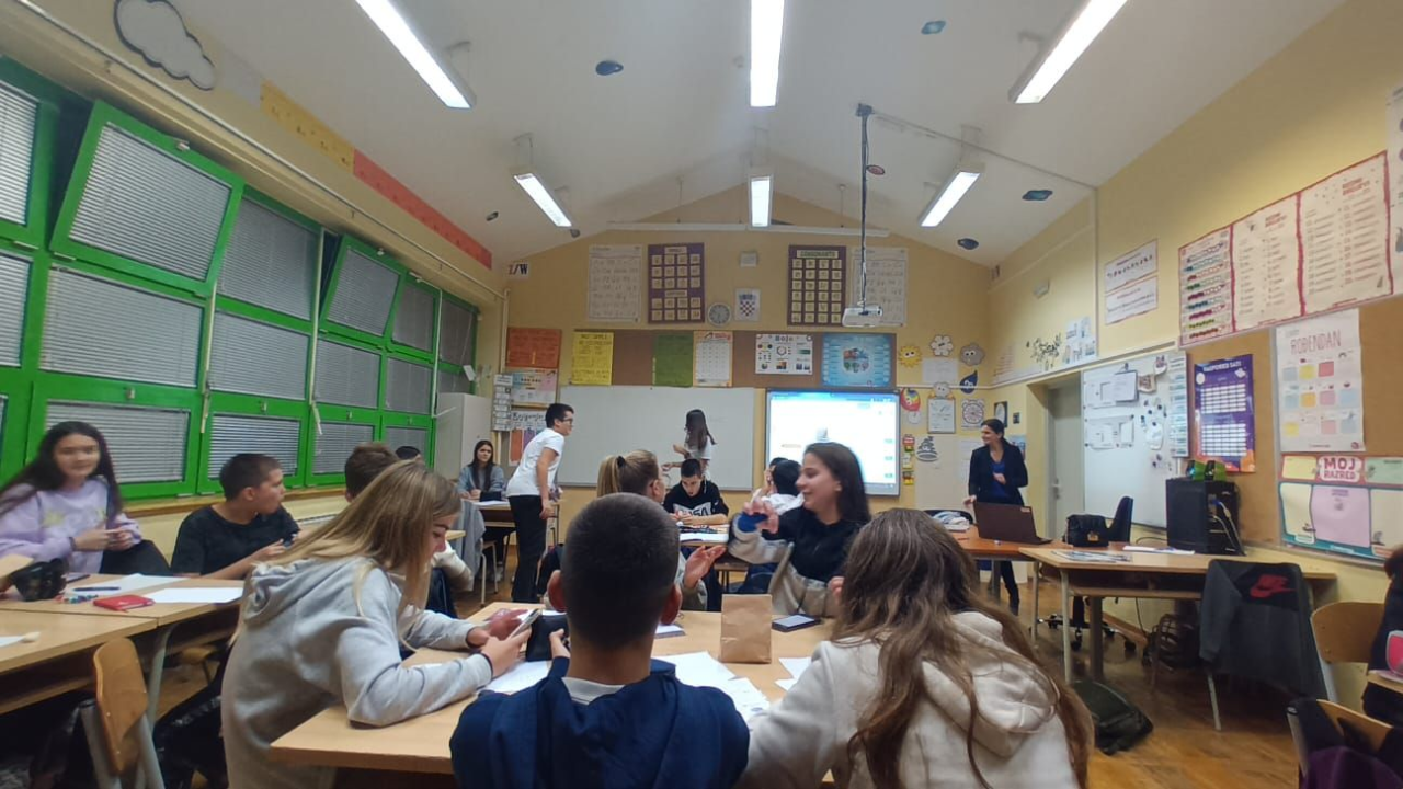 Osnovna škola Brodarica ugostila učenike i kolege iz Rumunjske u okviru K1 projekta