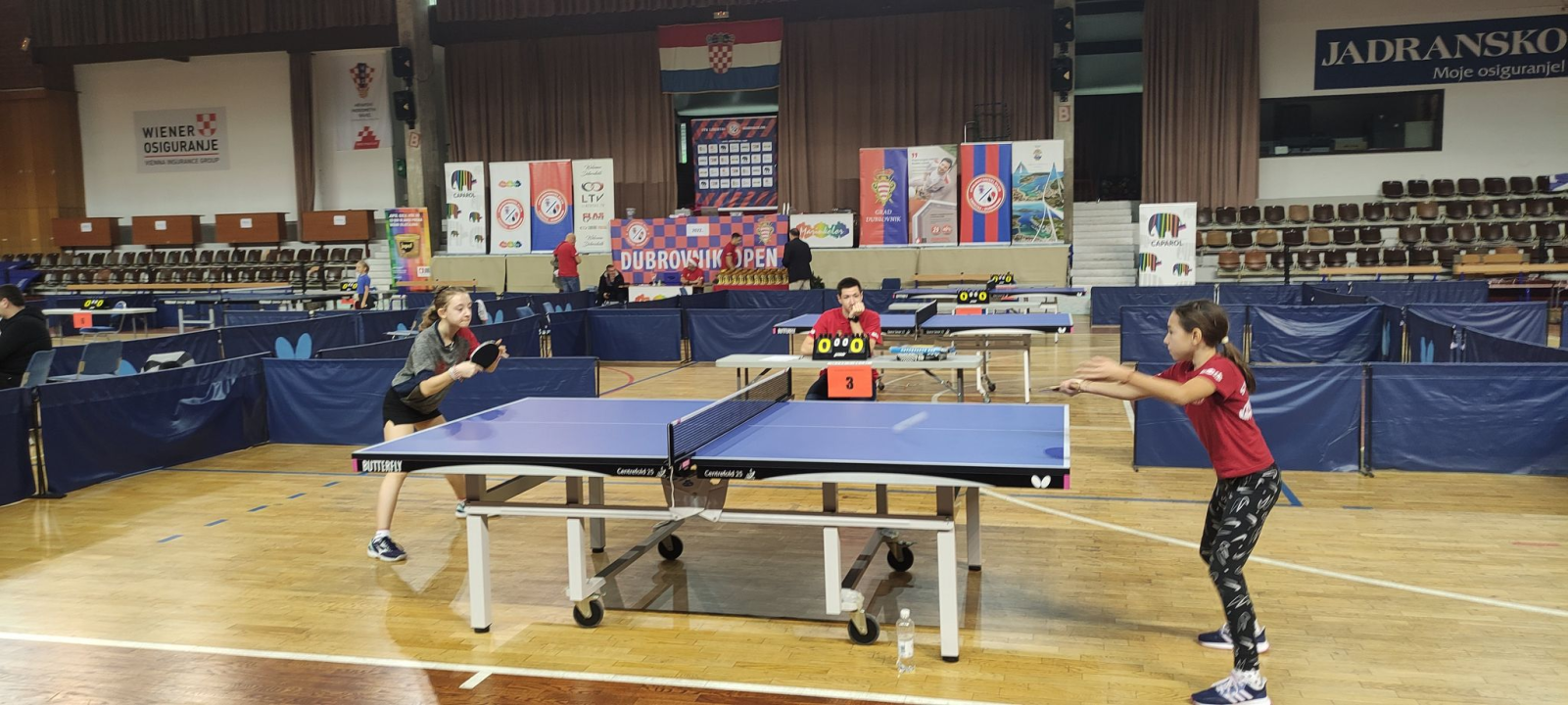 Veliki uspjeh šibenskih mlađih stolnotenisača na Dubrovnik Openu