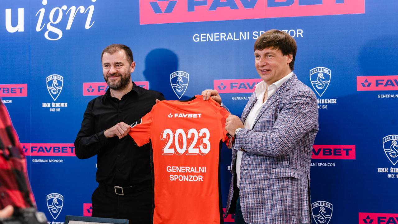 FavBet se kladi na HNK Šibenik: Predstavljen novi investitor u klub, uskoro ih dolazi još