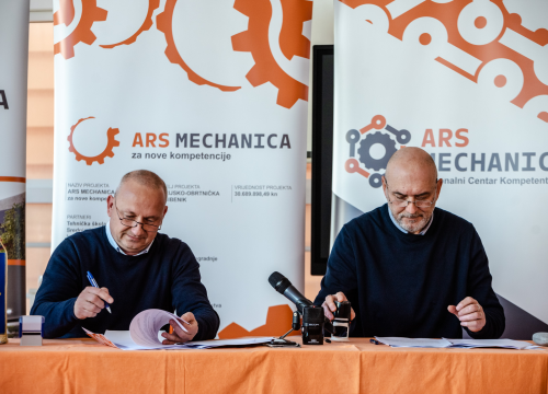 Fotografija 4 - Potpisan ugovor za nabavu opreme Regionalnog centra kompetentnosti 'ARS MECHANICA'