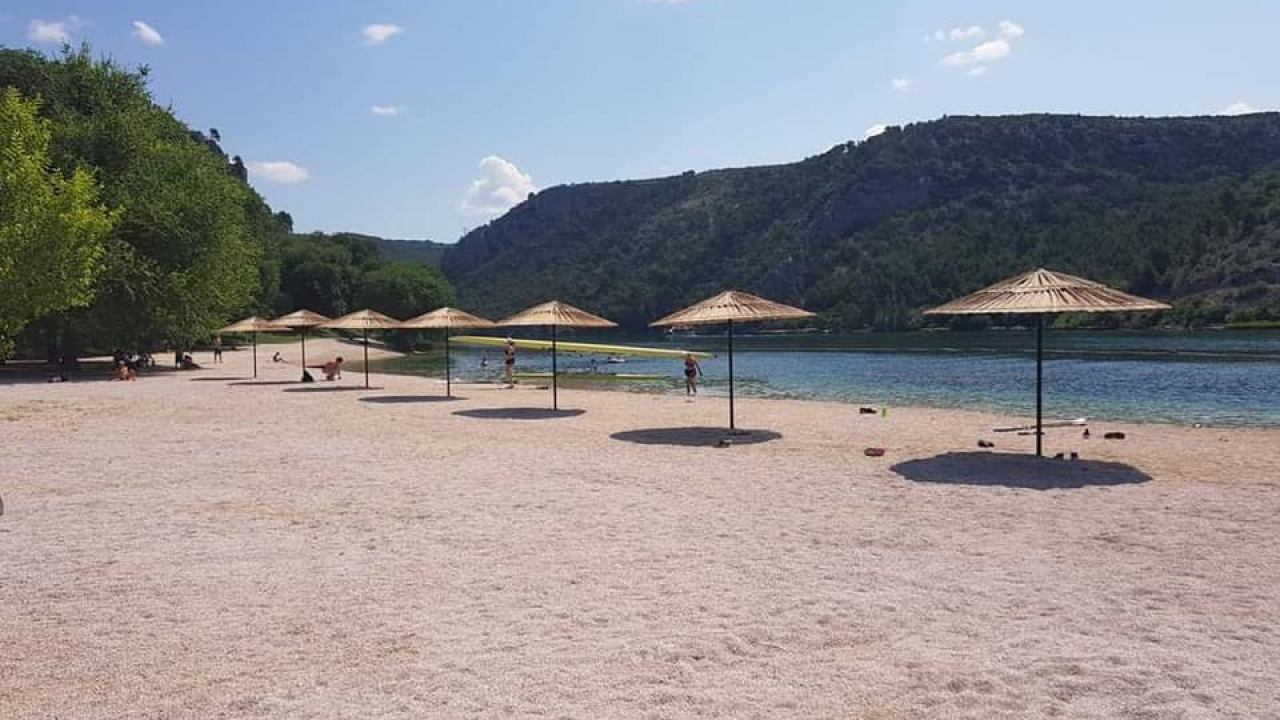 Skradinu 50 tisuća eura za uređenje plaže