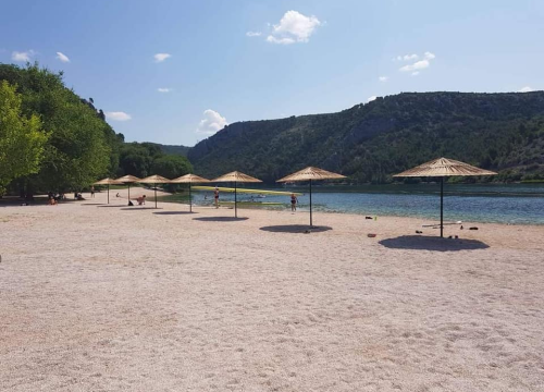 Skradinu 50 tisuća eura za uređenje plaže