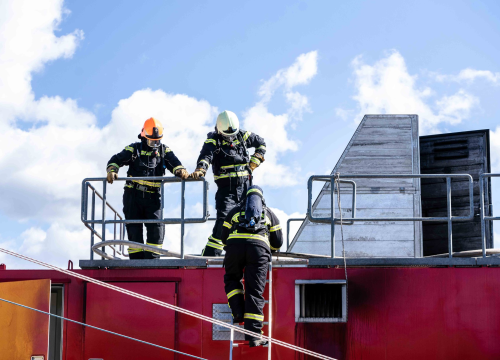 Fotografija 5 - U Vodicama predstavljeni rezultati projekta FIRESPILL: 'Kroz simulator plamenih udara u mjesec dana prošlo 220 vatrogasaca'