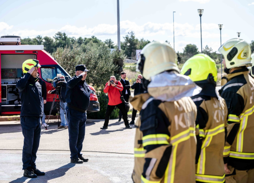 Fotografija 10 - U Vodicama predstavljeni rezultati projekta FIRESPILL: 'Kroz simulator plamenih udara u mjesec dana prošlo 220 vatrogasaca'