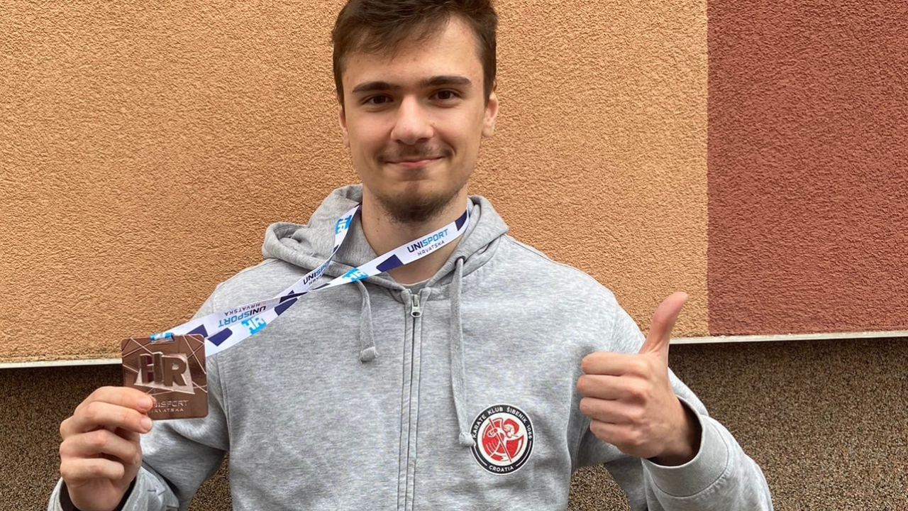 Luka Stošić brončani na Studentskom prvenstvu Hrvatske u Jastrebarskom