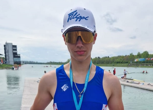 Član VK Krke Franko Dobra u Münchenu osvojio zlato u samcu na 1500 metara