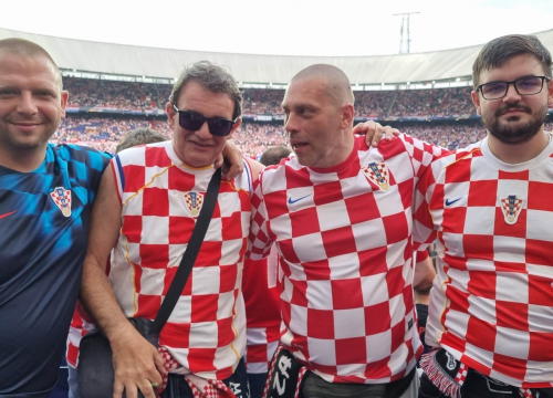 Fotografija 24 - Šibenčani stigli na stadion: Atmosfera je fenomenalna