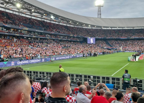Fotografija 26 - Šibenčani stigli na stadion: Atmosfera je fenomenalna