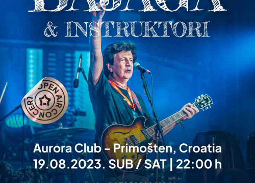 Fotografija 4 - Popularni Bajaga i instruktori održat će svoj veliki koncert ovo ljeto u Aurori!