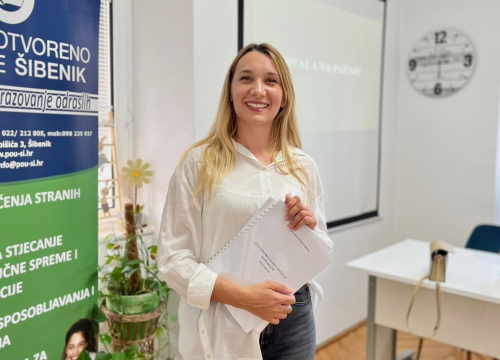 Polaznici POU Šibenik uspješno obranili završne radove: 'Cjeloživotno obrazovanje je najbitnije!'