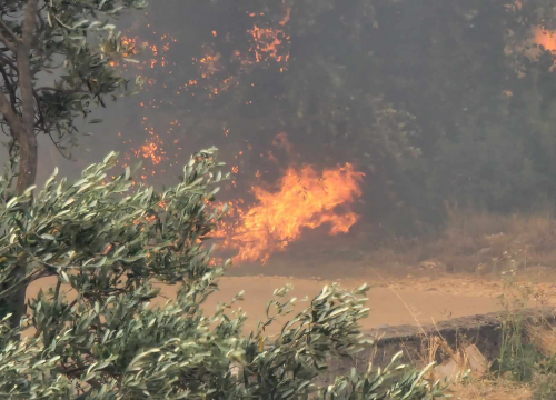 Fotografija 12 - Objekti nisu ugroženi, vatrogasci ostaju na terenu cijelu noć