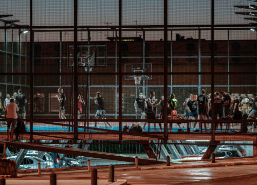 Fotografija 4 - Funcuti bakljadom podržali Franu Vukovića na otvorenom treningu uoči borbe za naslov