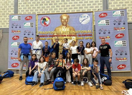 Članovi KK Murter nastupili na međunarodnom karate turniru u Kranju