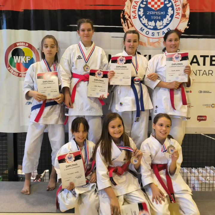 Devet medalja i mnoštvo bodova za Europsko prvenstvo za članove KK Šibenik 1066