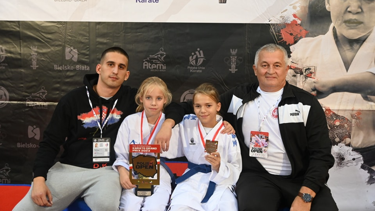 Karate klub 'Okit Vodice' osvojio dvije medalje na najprestižnijem turniru u Europi