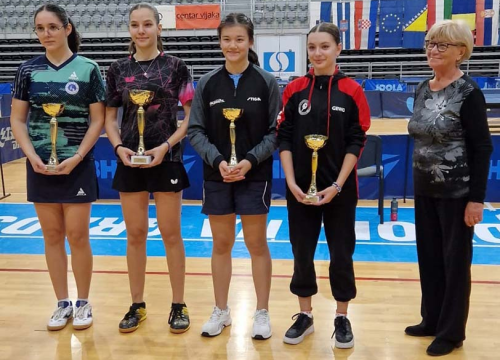 Šibenska stolnotenisačica Franka Miškić iz Osijeka se vratila s dva treća mjesta