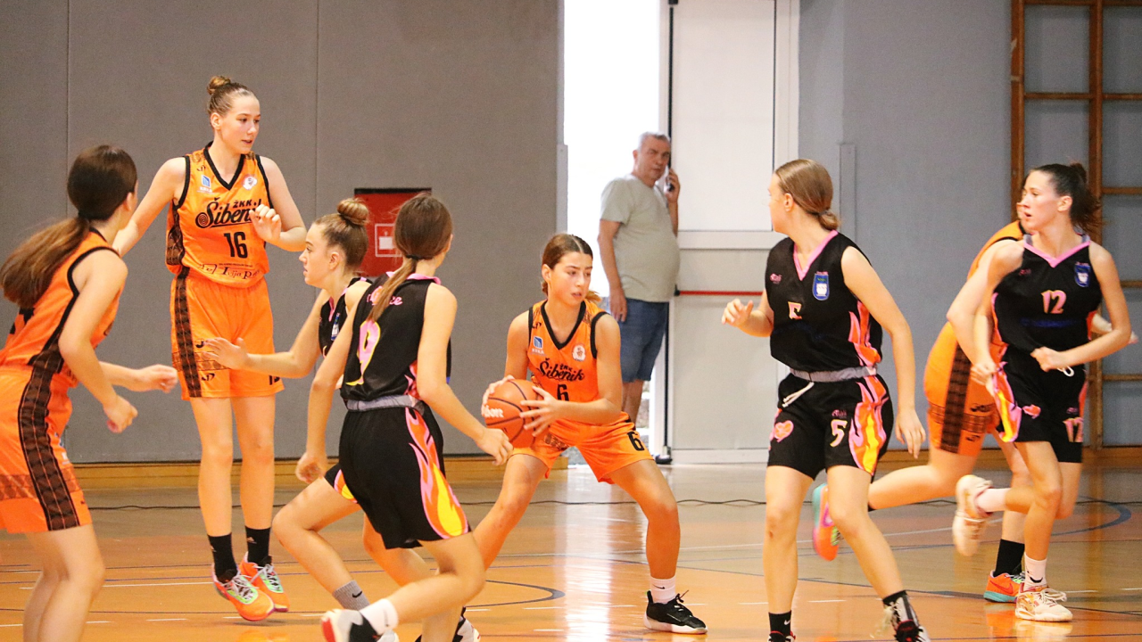 Četiri mlade košarkašice ŽKK Šibenik pozvane u U-14 i U-16 reprezentaciju Hrvatske